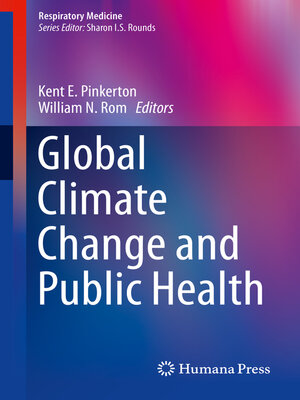 cover image of Global Climate Change and Public Health